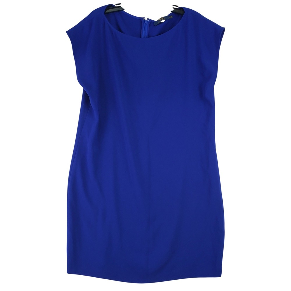 Polo Ralph Lauren Shift Dress Womens 10 Cobalt Blue Sleeveless Minimalist